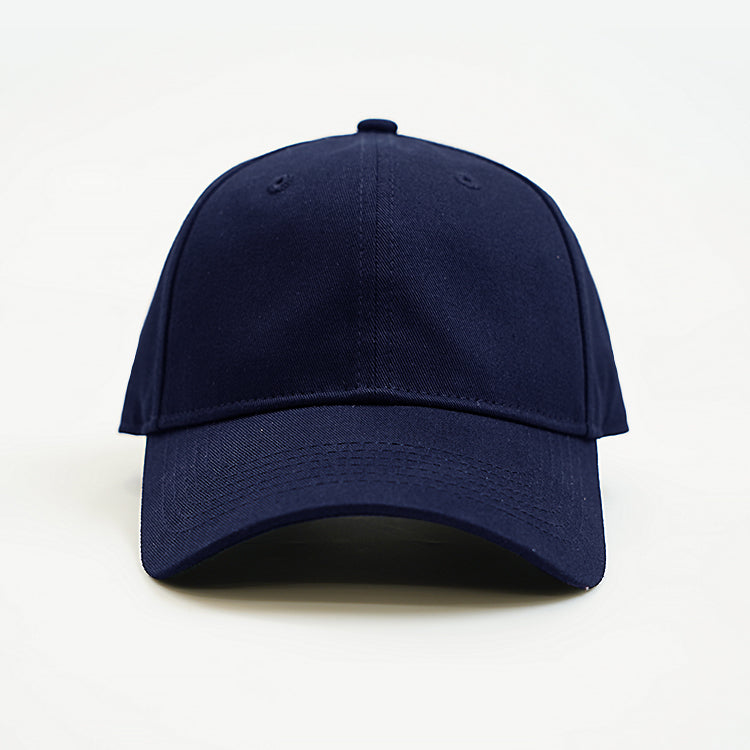 Baseball Cap - Unstructured Shape design your own and add your own logo - blue