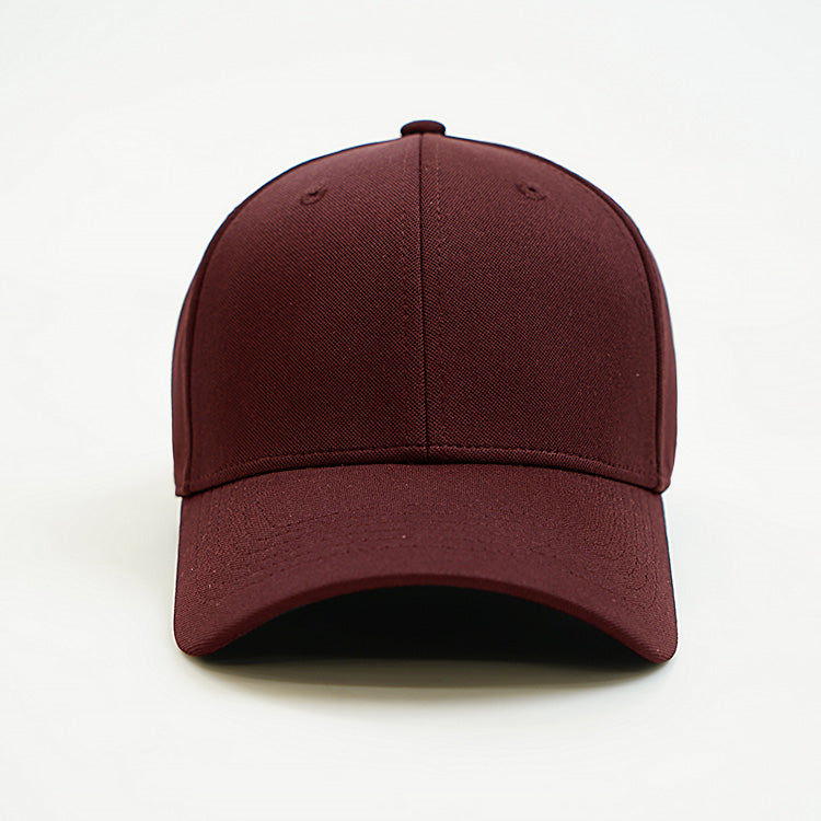 Baseball Cap - Structured Shape in maroon